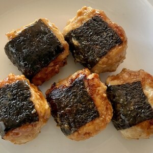 鶏つくねの磯辺焼き